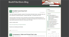 Desktop Screenshot of blog.boothfilterstore.com