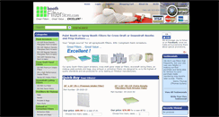 Desktop Screenshot of boothfilterstore.com